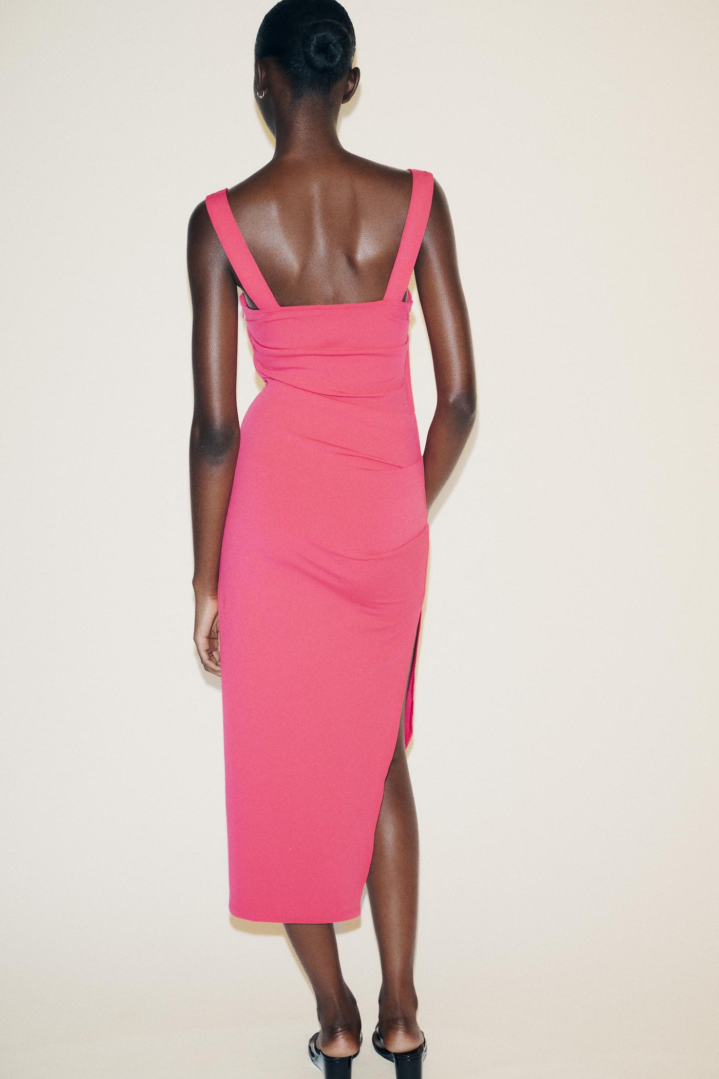 Lana™ | Ruched Midi Dress