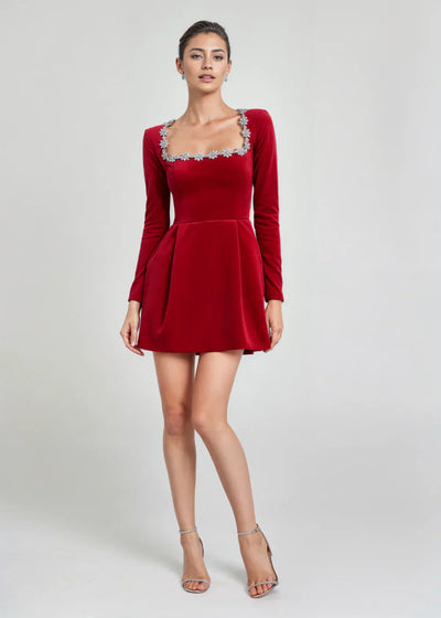 Nova™ | Samt-Minikleid
