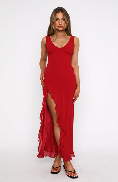 Soraya™ | Effortless Ruffle Maxi Dress