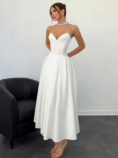 Nina™ | Elegant Hour Midi Dress