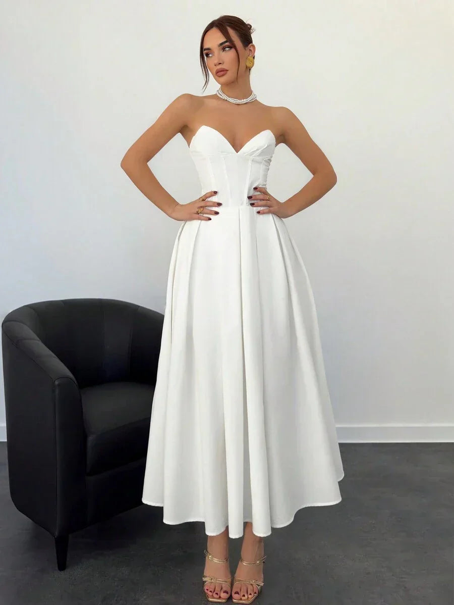 Nina™ | Elegant Hour Midi Dress