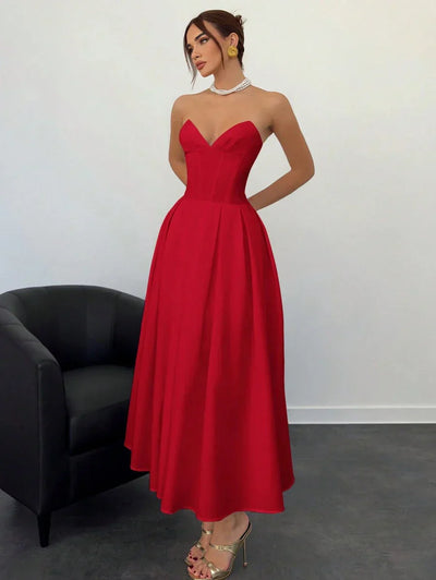Nina™ | Elegant Hour Midi Dress