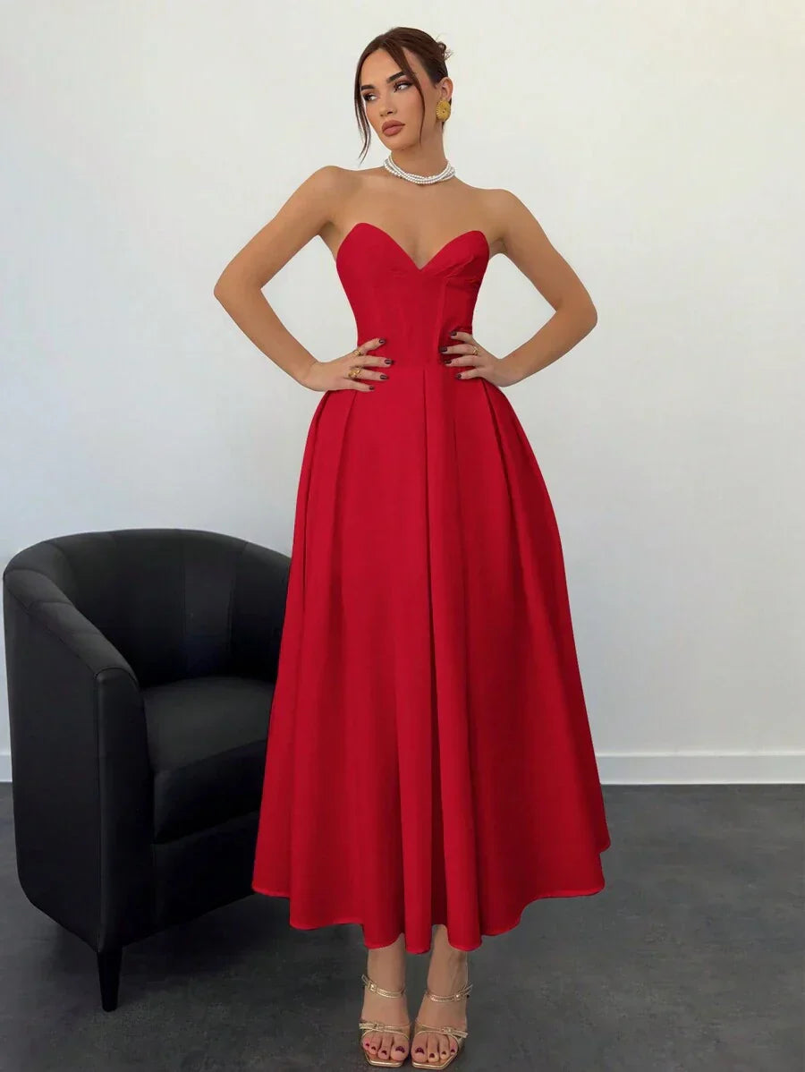 Nina™ | Elegant Hour Midi Dress