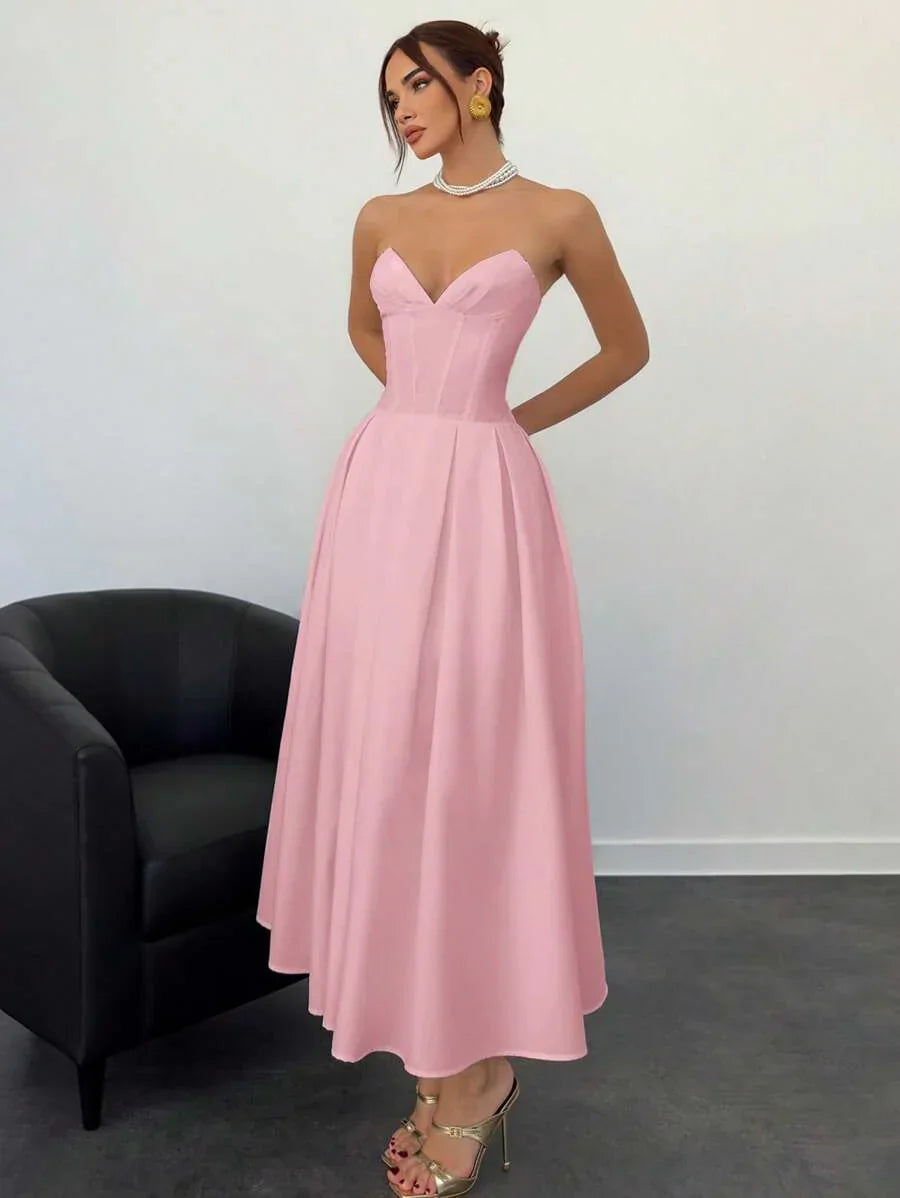 Nina™ | Elegant Hour Midi Dress