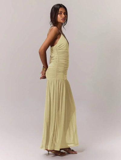 Leonie™ | Ruched Waist Holiday Dress