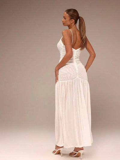 Leonie™ | Ruched Waist Holiday Dress