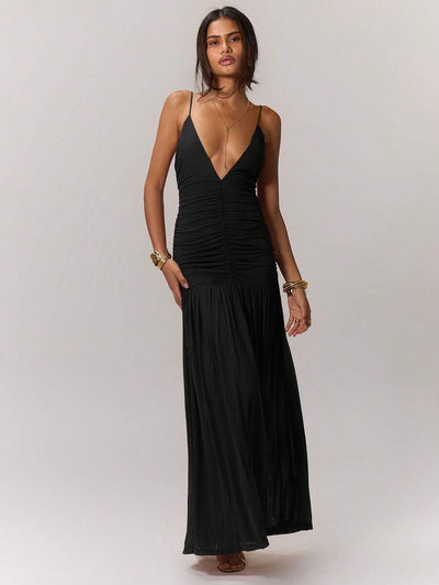 Leonie™ | Ruched Waist Holiday Dress