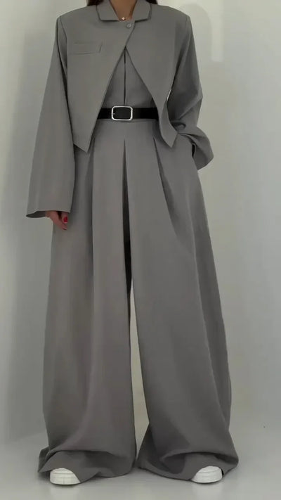 Aritzia | Damen Bustier-Set + Jacke – Elegant & Trendy
