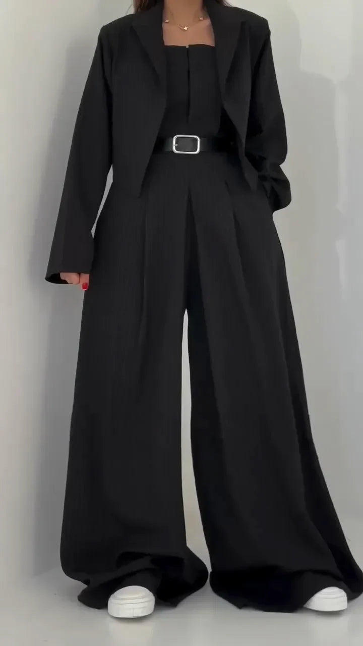 Aritzia | Damen Bustier-Set + Jacke – Elegant & Trendy