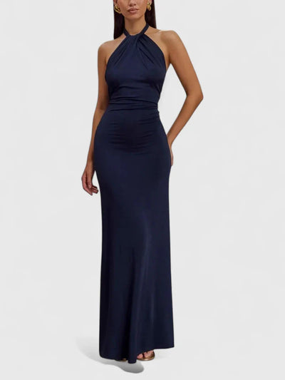 Anzhelia | Satin Luxe Maxikleid