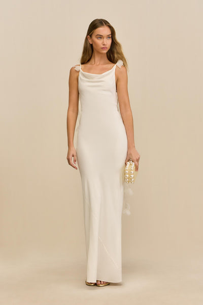Nymeria Abendkleid – Off-White
