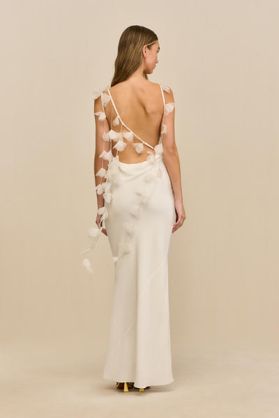 Nymeria Abendkleid – Off-White