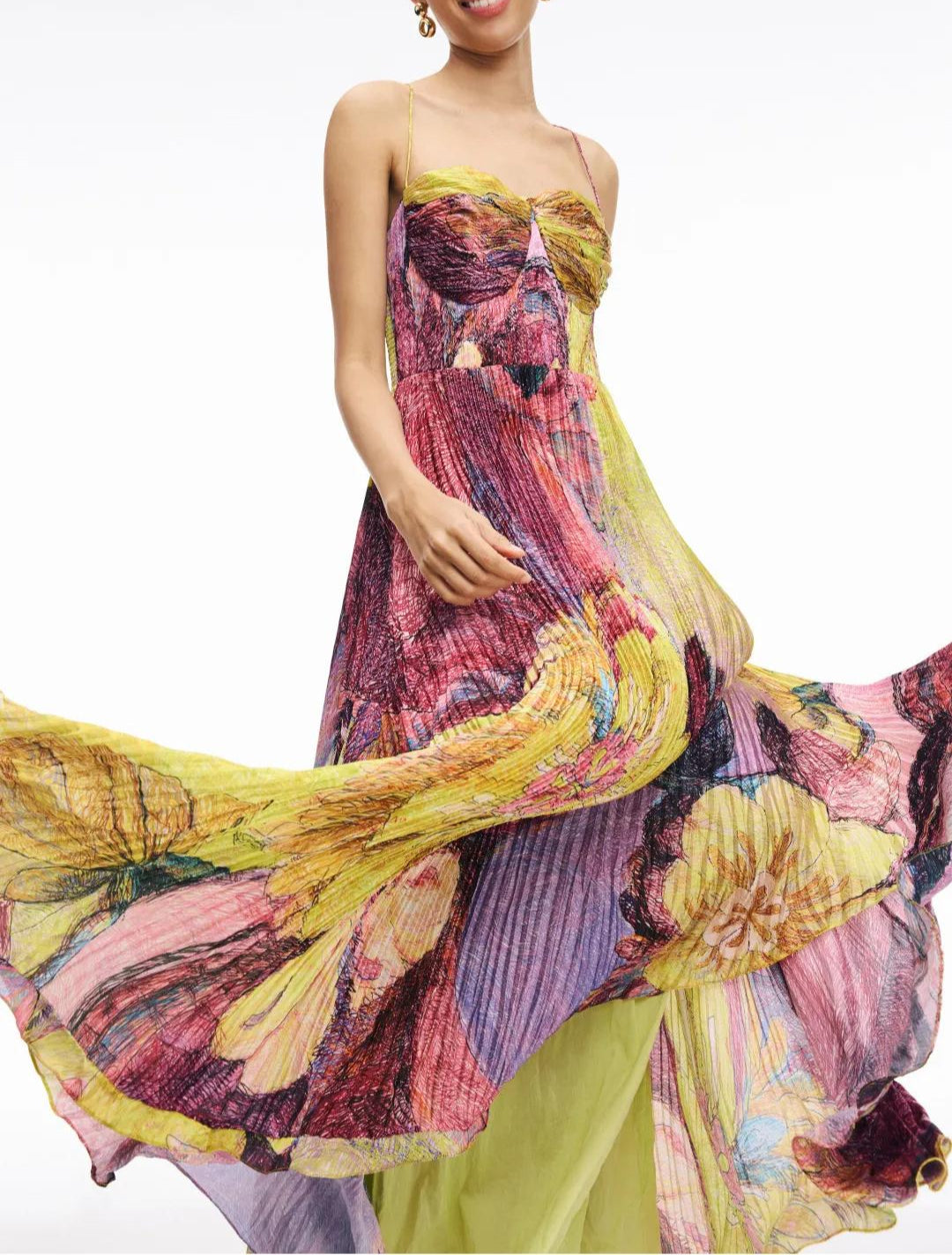 Sienna™ | Radiant Floral Maxi Dress