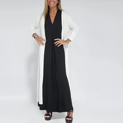 Sanne™ | Elegantes Sommerkleid + Gratis Strickjacke