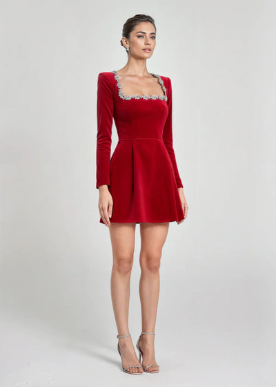 Nova™ | Samt-Minikleid