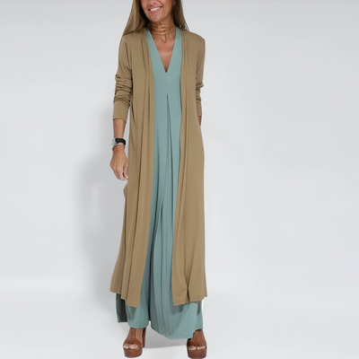 Sanne™ | Elegantes Sommerkleid + Gratis Strickjacke