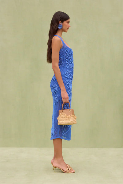 Lara™ | Crochet Bloom Maxi Dress