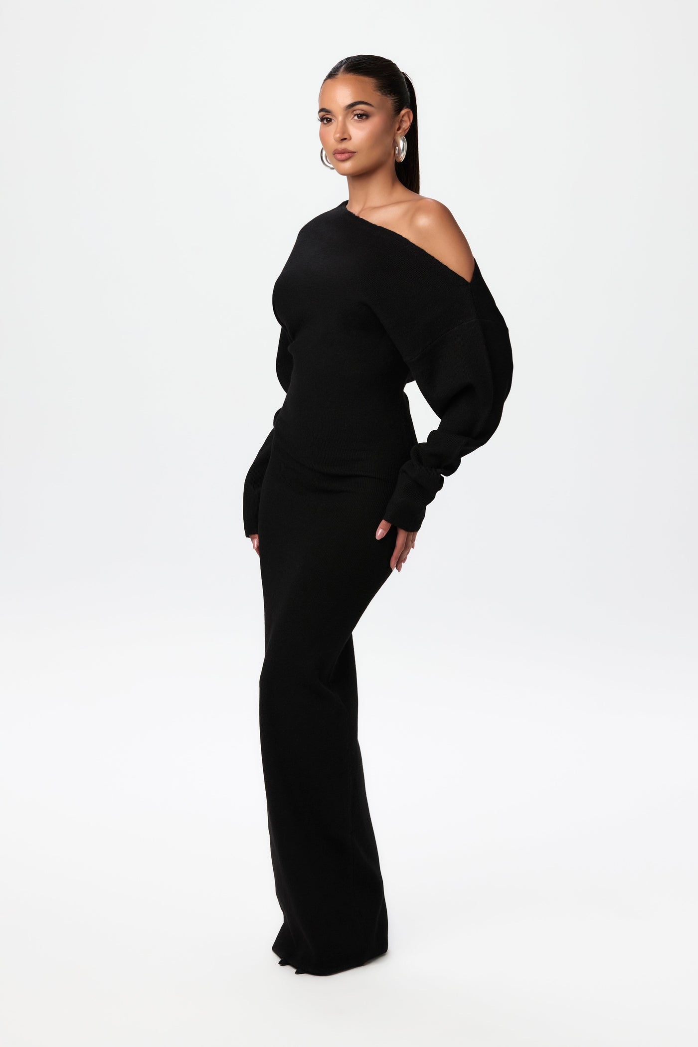 Sienna™ | Off-Shoulder Knit Dress