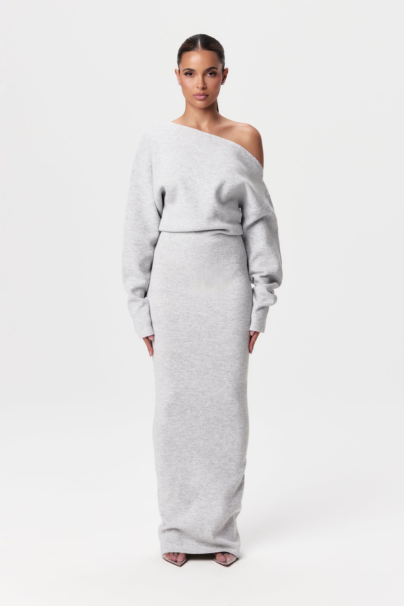 Sienna™ | Off-Shoulder Knit Dress
