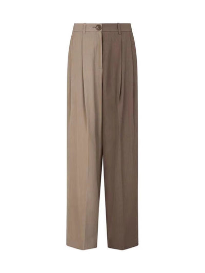 Zweiteiliges Damen-Set: Zweifarbiger Oversize-Blazer & Hose – Kühn & Elegant