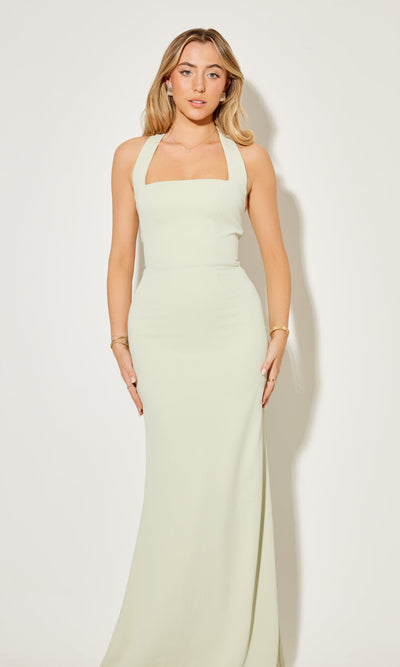 Sienna™ | Modern Muse Halter Dress