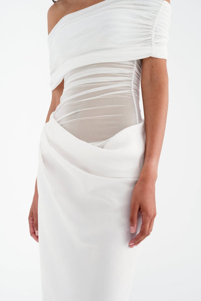 Lydia™ | Draped Back Maxi