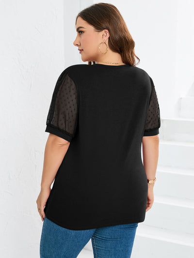 Naya | Modern Romance Bluse mit Transparentärmeln