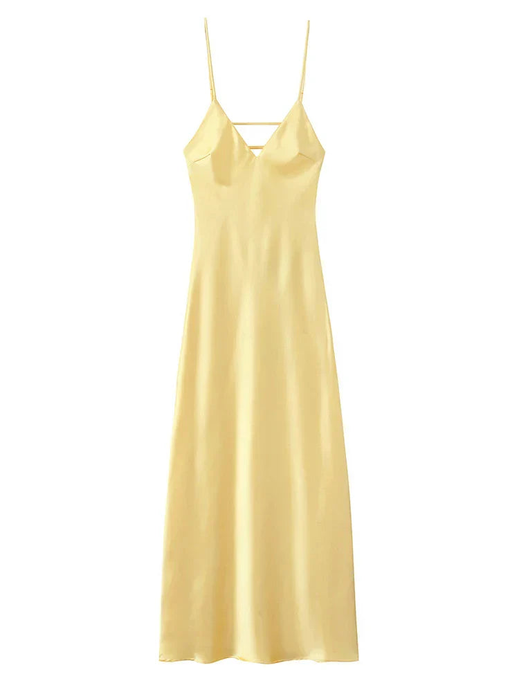 Serina™ | Effortless Pleated Maxi Dress