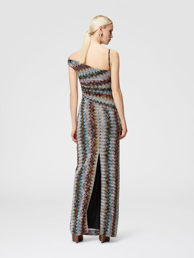 Liana™ | Zigzag Knit Maxi Dress
