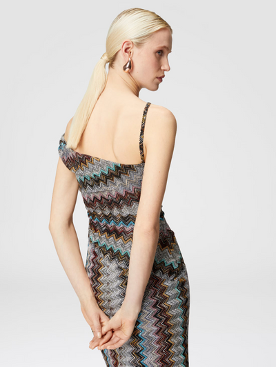 Liana™ | Zigzag Knit Maxi Dress
