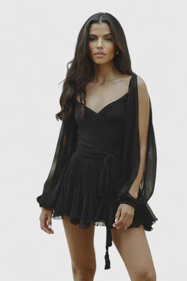 Graceful Charm | Elegantes Fließkleid