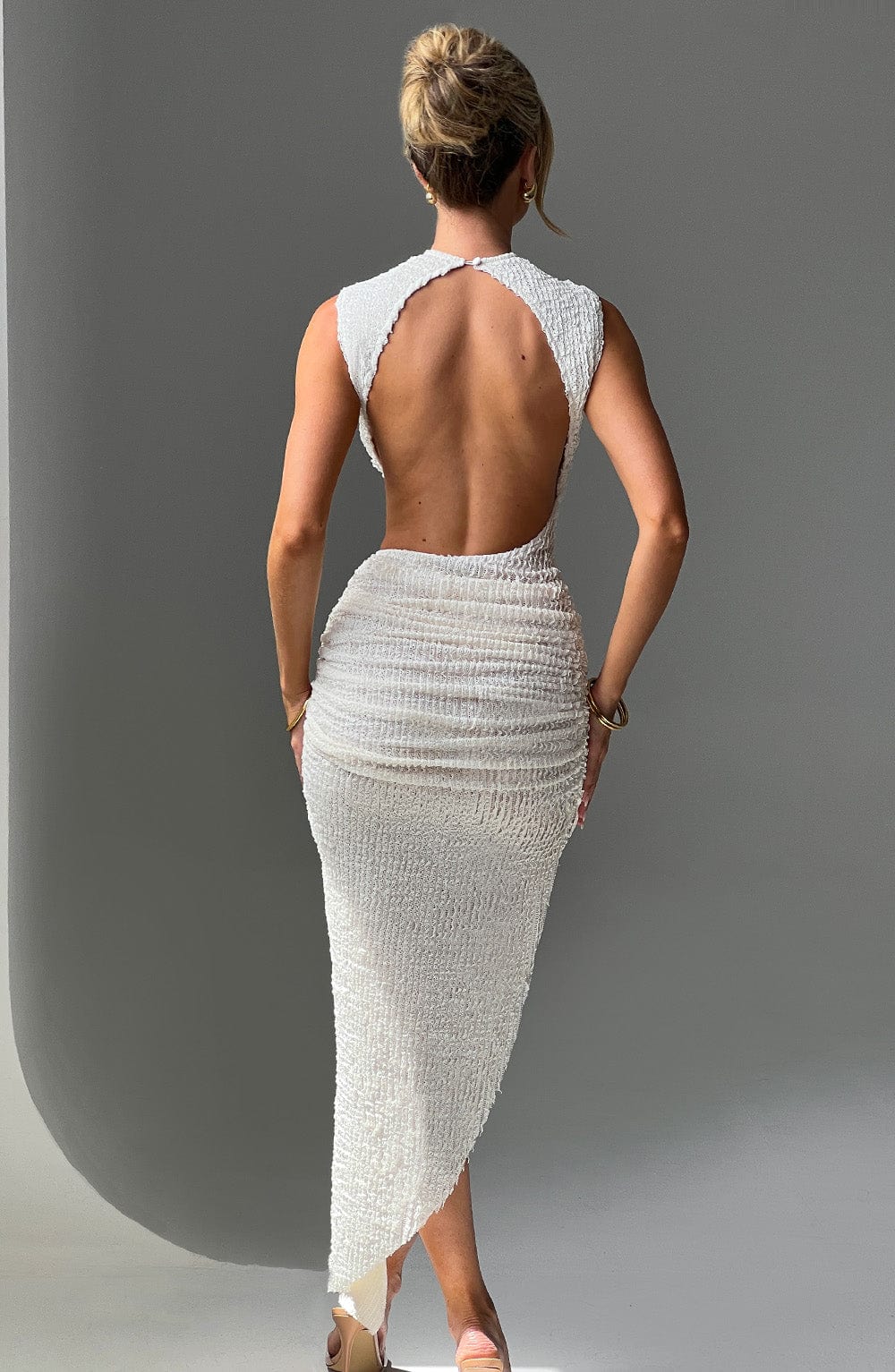 Freya™ | Sculpted Midi Dress