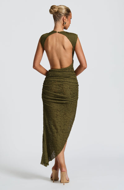 Freya™ | Sculpted Midi Dress