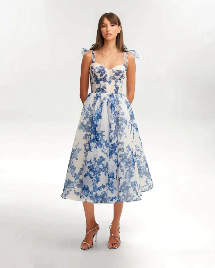 Aurora™ | Enchanted Blue Floral Dress