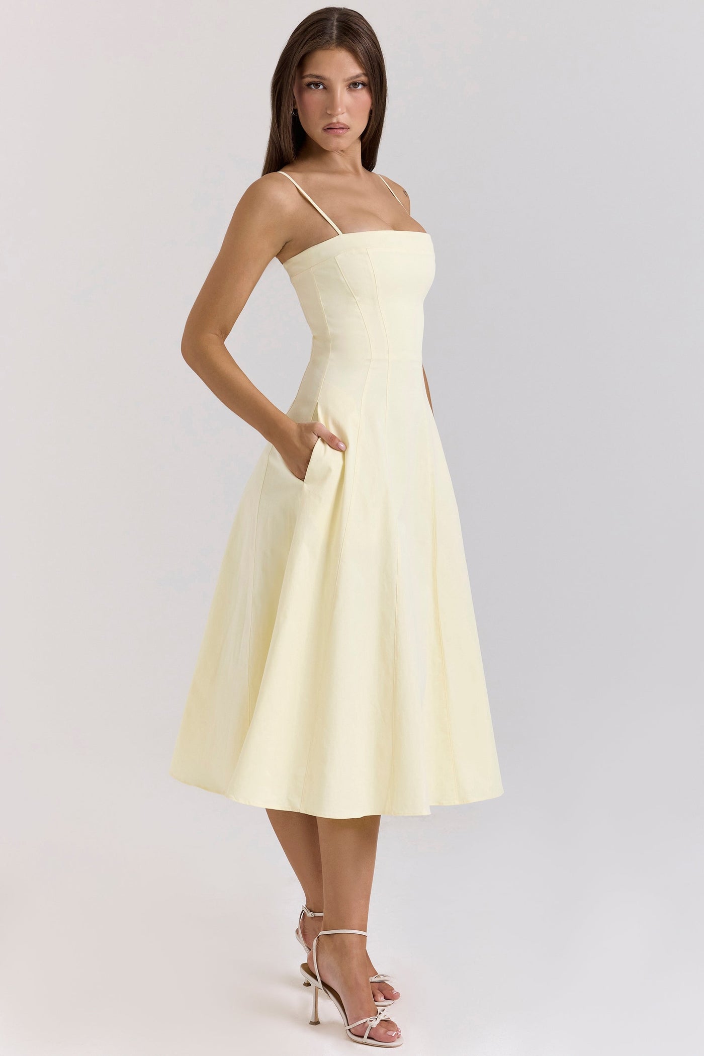 Dolly™ | Lemon A-Line Sundress