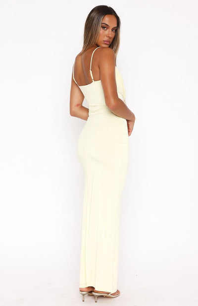 Liana™ | Sleek Cut-Out Maxi Dress