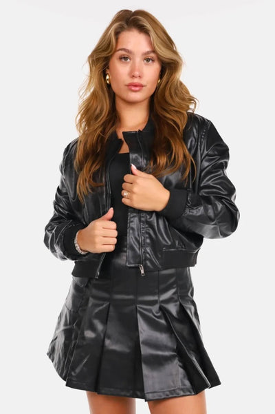 Azyra™ | Classic Leather Jacket