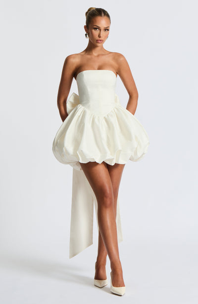 Nerina™ | Bow-Back Bubble Mini Dress