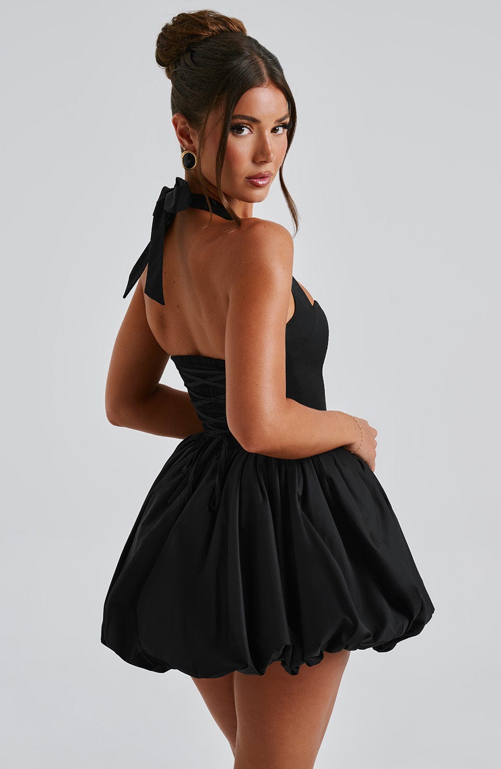 Odette™ | Polka Dot Bubble Mini Dress