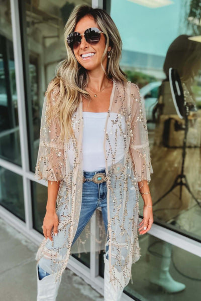 Omiryn™ | Party Sequin Kimono